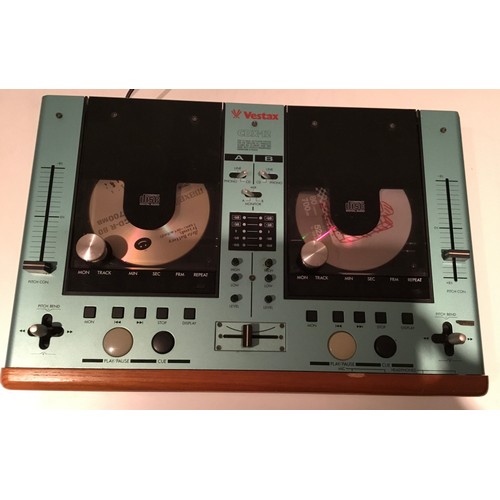 131 - Vestax CDX-12 Dual CD Player System - DJ mixer