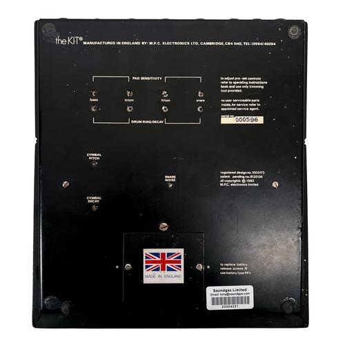 134 - MPC Electronics The Kit. Super rare, British-made drum synth unit. Killer snare sound. Produces soun... 