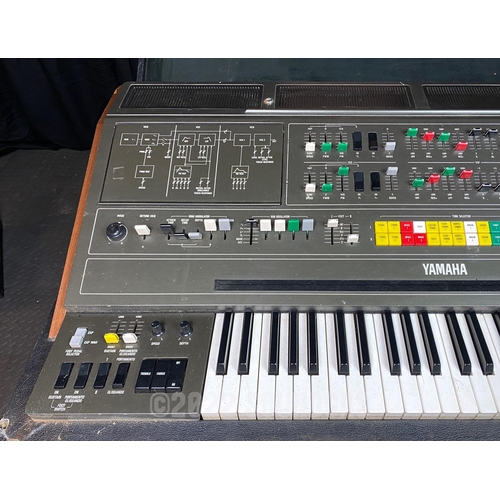 137 - Yamaha CS-80 Synthesizer, complete with stand and sustain pedal (not pictured).
s/n 1658, voltage sw... 