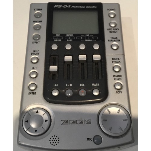 152 - Zoom PS04 Palmtop Studio 4-Track Recorder

The Zoom PS04 Palmtop Studio is a hand-held, completely p... 