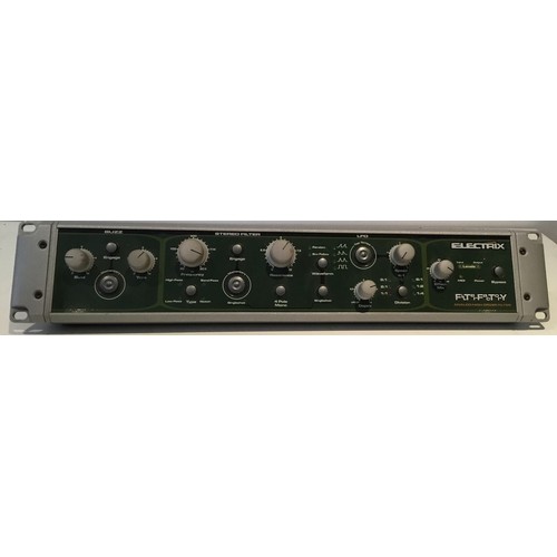 158 - Electrix Filter Factory Analog High Order Filter.

The Filter Factory is a stand-alone 2-unit rack m... 