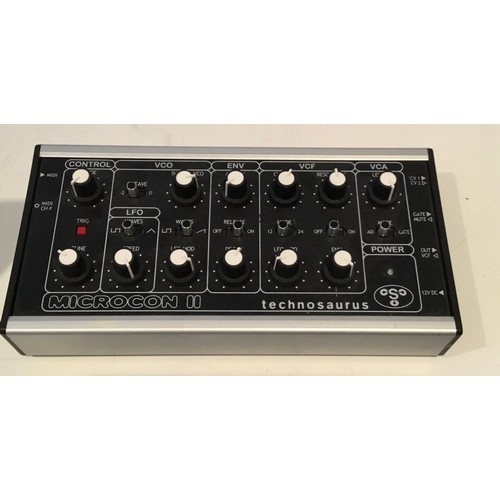 159 - Technosaurus Microcon II analog monophonic synthesizer