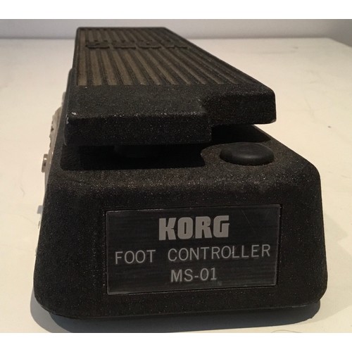 172 - Korg MS-01 Foot Controller - A control voltage / attenuator pedal that can be connected to the synth... 