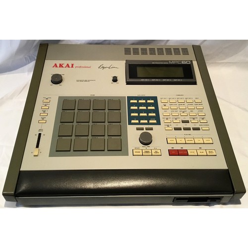 10 - Akai MPC 60.
Designed by Roger Linn (Linn Drum), the MPC60 is a one-box-does-it-all sequencer-sample... 