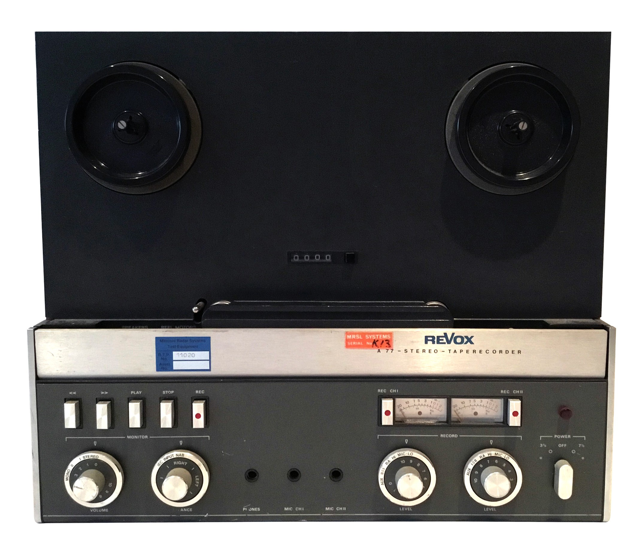 revox-online, Revox A77 tape machine, recorder the upper class