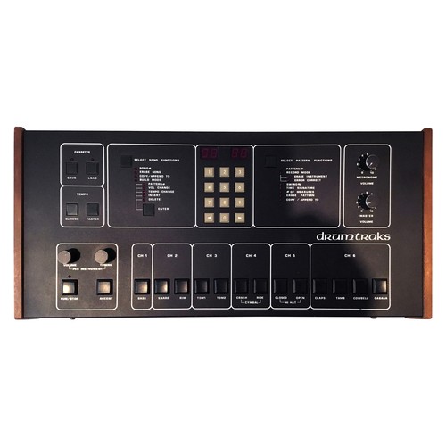 37 - Sequential Circuits Drumtraks drum machine 

The Sequential Circuits Drumtraks was first released in... 