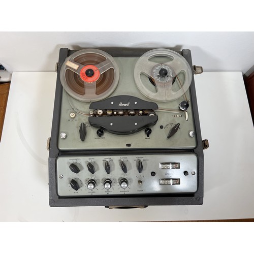 1 - Brenell STB 2 Tape Recorder. c1965 valve reel to reel machine. Untested. No valves.
For UK bidders o... 