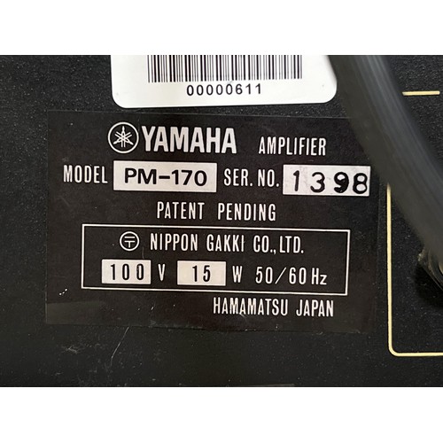 2 - Yamaha PM-170 Sound Reinforcement Mixer. The two discrete amps on the main mix outs are essentially ... 