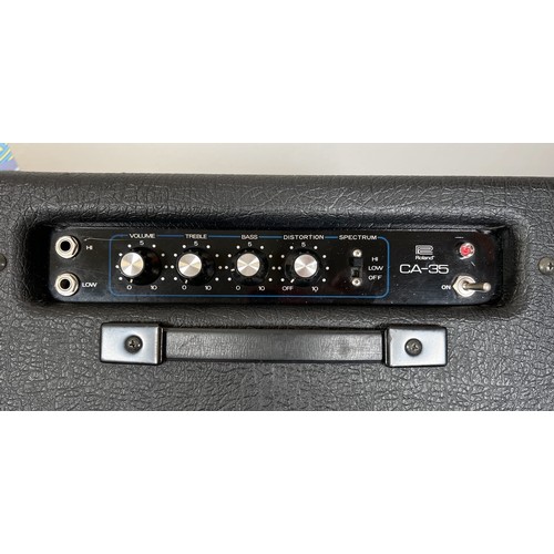 4 - Roland CA-35 Combo Amplifier - mid 70s. 40W solid state amp with distortion control dating from the ... 