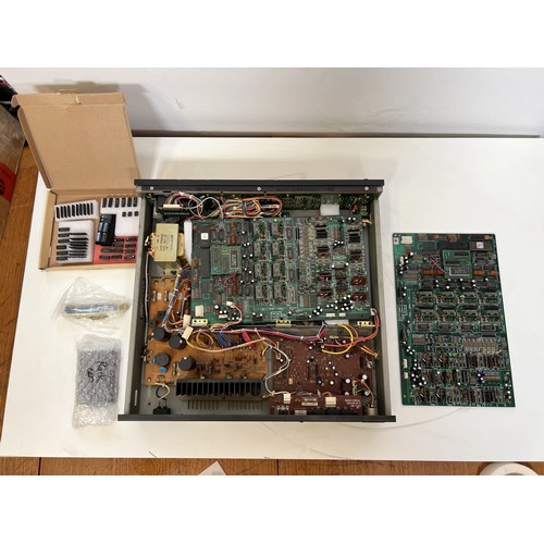 52 - Roland Super Jupiter MKS-80 Rack Synthesizer. Non functional for parts or repair. Most chips appear ... 