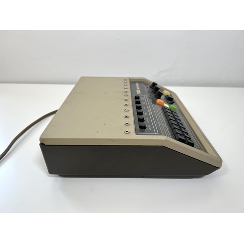 25 - Korg KR-55 modified with direct and trigger outs. Iconic c1980 drum machine. Organic, warm rhythms.
... 