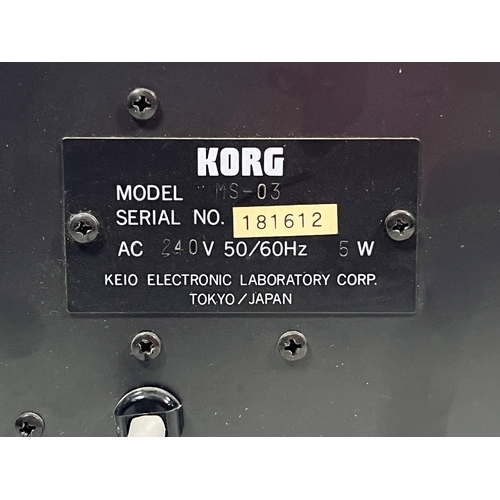 Korg MS-03 Signal Processor.