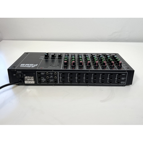 31 - Maxon PSM-8 8-Channel Stereo Mixer. Solid build quality. 100v unit. 

OPERATIONAL STATUS: Has had so... 