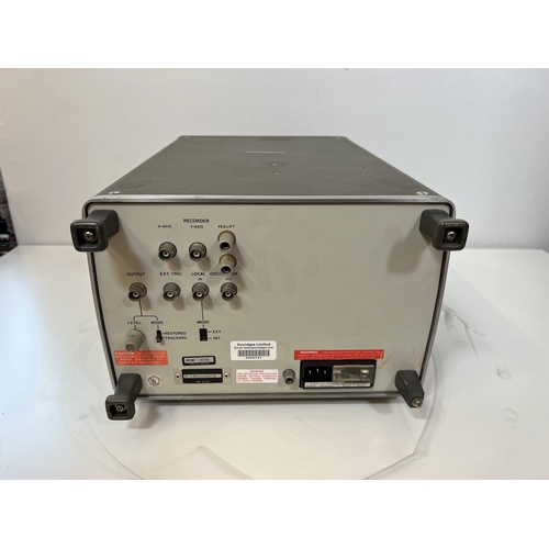 39 - Hewlett Packard 3581A Sine Wave Analyzer. Test equipment, as used by Hainbach in his music making.

... 