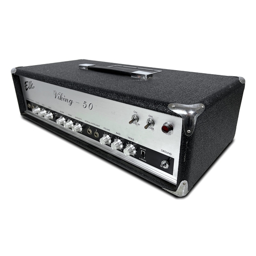 43 - ELK Viking 50 Amp Head. A good looking valve amp with a clean sound and good reverb.

We’ve done the... 