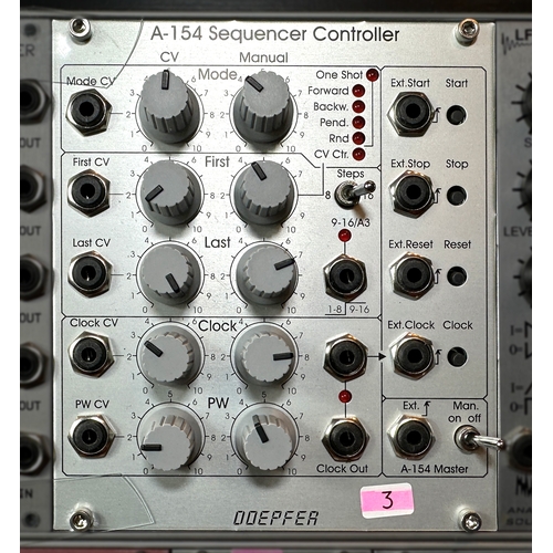 1055 - Doepfer A-154 Sequence Controller

Expand the horizons of your A-155. The A-154 gives deeper control... 