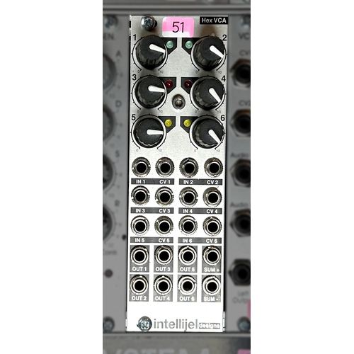 1064 - Intellijel HexVCA

Six channels of sonic mastery. Intellijel offers a comprehensive amplitude journe... 