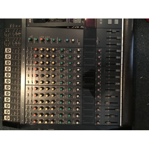 48 - Akai MG1212 12-Channel Mixer / Recorder

Assumed non-functional. Some damage to the tape cassette do... 