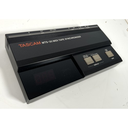 70 - Tascam MTS-30 - Boxed

Synchronizer for MIDI and tape-based equipment.
Facilitates seamless integrat... 