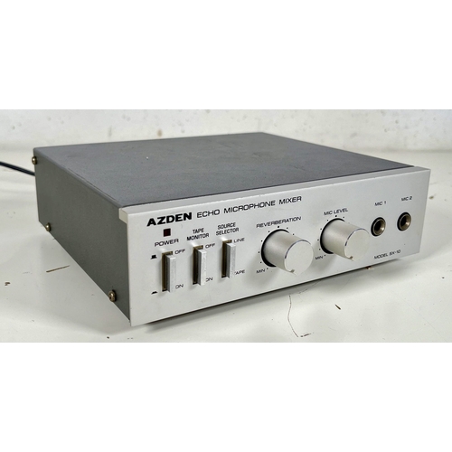 45 - Azden Mic Reverb Mixer SX-10 & Trio Play Mixer MX-70.
Two hifi/karaoke boxes, one with reverb. Great... 