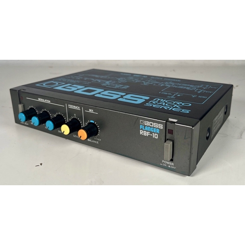 137 - Boss RBF-10 Flanger

(A) Tested and working. 
No guarantee or warranty implied. Operational status m... 