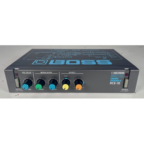 136 - Boss RCE-10 Chorus Ensemble

(A) Tested and working. 
No guarantee or warranty implied. Operational ... 