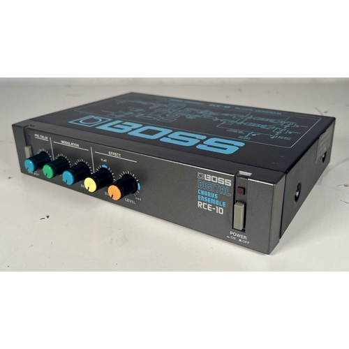 136 - Boss RCE-10 Chorus Ensemble

(A) Tested and working. 
No guarantee or warranty implied. Operational ... 