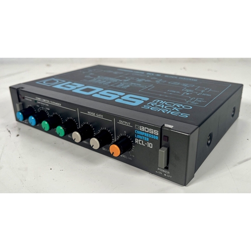 138 - Boss RCL-10 Compressor Limiter

(A) Tested and working. 
No guarantee or warranty implied. Operation... 