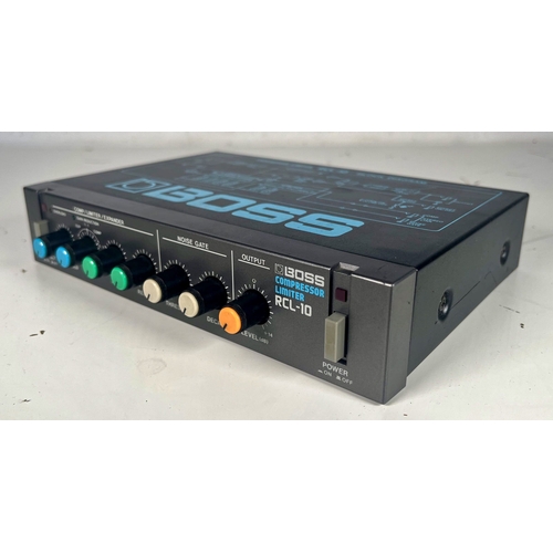 128 - Boss RCL-10 Compressor Limiter

(A) Tested and working. 
No guarantee or warranty implied. Operation... 