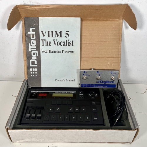 135 - Digitech VHM-5 Vocalist with Box.
No power supply present.

(E) Untested. We have no information abo... 