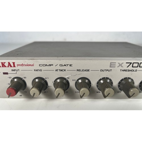 109 - Akai EX70C Comp/Gate

(B) Tested and working - powers up and appears to work as intended, not all fu... 