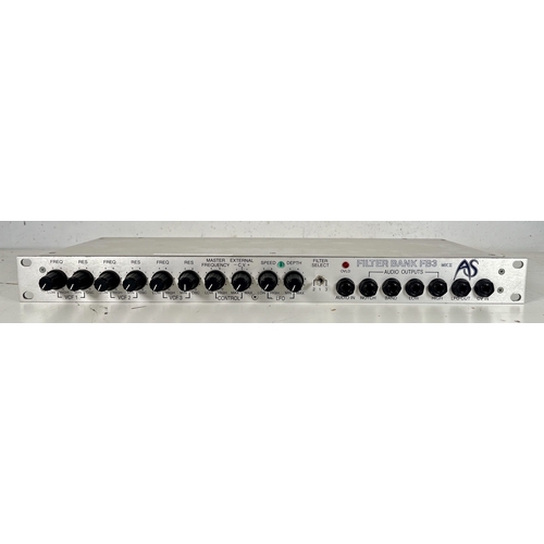 256 - Analogue Systems Filter Bank FB3.

1U rack‑mount filter module, containing three custom‑designed vol... 