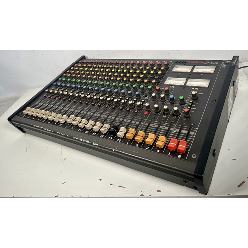 65 - Tascam M-216 16-channel mixer. Early 80s tech - these sound so good. This one has had some mods in t... 