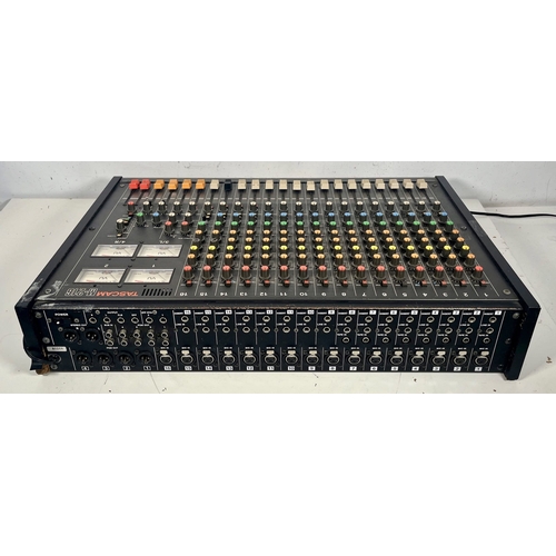 65 - Tascam M-216 16-channel mixer. Early 80s tech - these sound so good. This one has had some mods in t... 