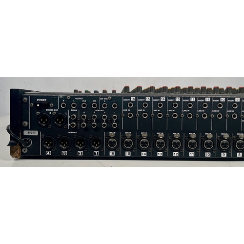 65 - Tascam M-216 16-channel mixer. Early 80s tech - these sound so good. This one has had some mods in t... 