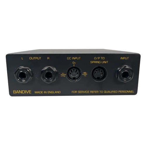 123 - Bandive Stereo Reverberation Unit.

These sound great - both as a reverb and as a preamp to overdriv... 