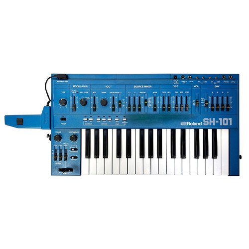 102 - Roland SH-101 (Blue) with Mod Grip.
Uncommon variant of the acid bass banger, especially with the gr... 