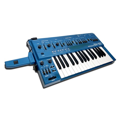 102 - Roland SH-101 (Blue) with Mod Grip.
Uncommon variant of the acid bass banger, especially with the gr... 