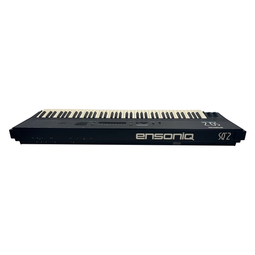 84 - Ensoniq SQ-2 + Manual, Memory Cards, Foot Switch & Step-down voltage converter.
Advanced digital wor... 