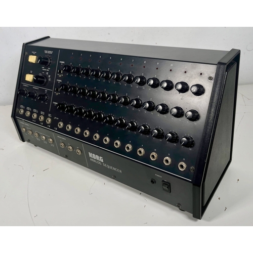 85 - Korg SQ-10 Analogue Sequencer. Working well and in good condition. Uncommon step sequencer for the M... 