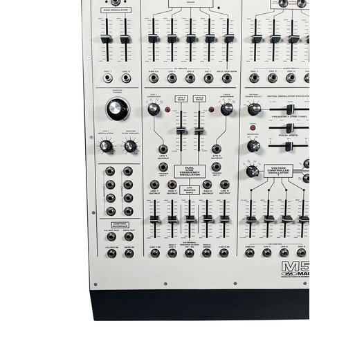 143 - Macbeth M5N.

White version of the analogue semi-modular, semi-mythical monster. About 100 ever made... 