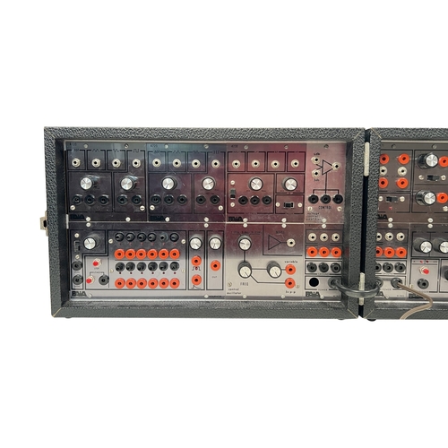 151 - PAiA Modular Synthesizer: two cabinet system. See photos for which modules are present.

Partially t... 