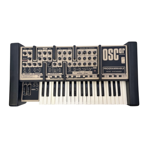 91 - Oxford Synthesizer Company OSCar with original manual. Tested and working

OPERATIONAL STATUS: (B) T... 