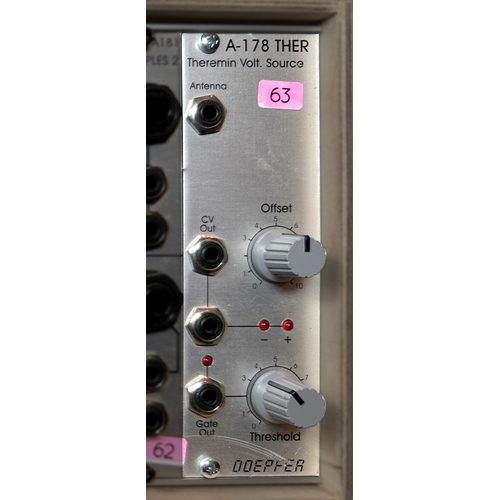 259 - Doepfer A-178 Theremin Control Voltage Source.
Play the air, command the sound. Transform gestures i... 