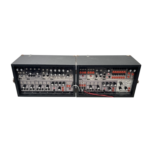 175 - PAiA Modular Synthesizer: two cabinet system. One of three of these in this auction. See photos for ... 