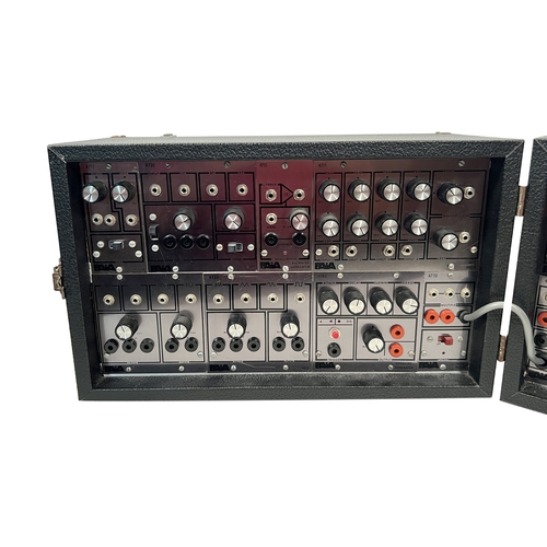 175 - PAiA Modular Synthesizer: two cabinet system. One of three of these in this auction. See photos for ... 