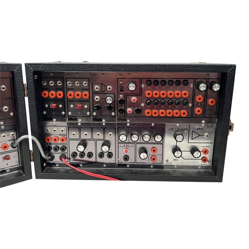 175 - PAiA Modular Synthesizer: two cabinet system. One of three of these in this auction. See photos for ... 