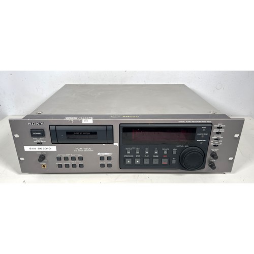 177 - Sony PCM R-500 Dat Recorder.

Ex BBC: tested and working well - not all functions tested and no warr... 