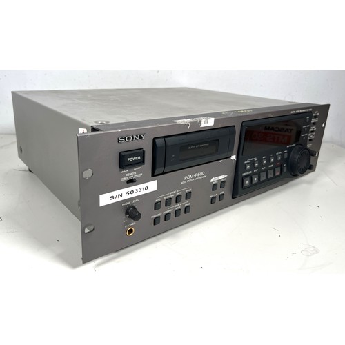 177 - Sony PCM R-500 Dat Recorder.

Ex BBC: tested and working well - not all functions tested and no warr... 