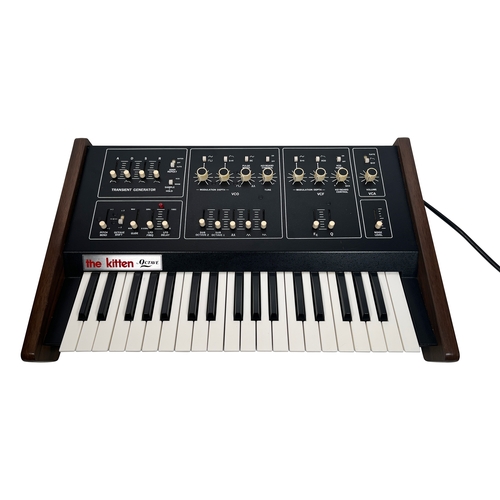 190 - Octave Kitten II Synthesizer in excellent clean condition. 240v.
Manual is a copy.

(A) Tested and a... 